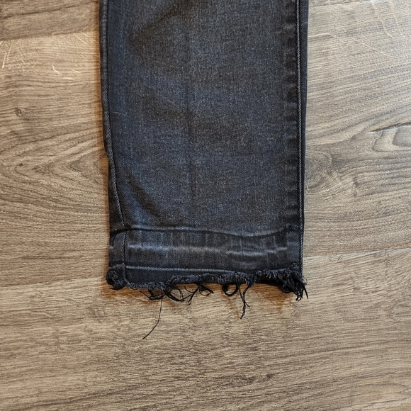 Roebuck & Co. Distressed Black Jeans sz 10 - Picture 6 of 8